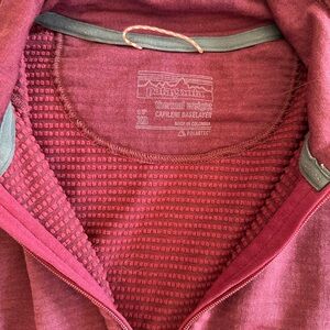 Patagonia Burgundy Thermal Baselayer